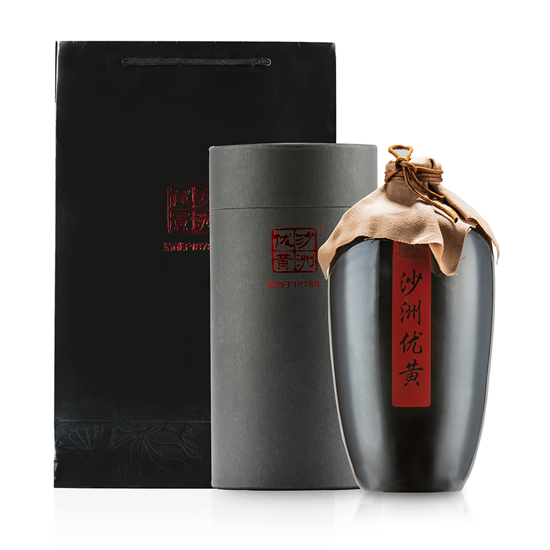 沙洲优黄黄酒十龄坛年份礼盒装黄酒2600ml参数