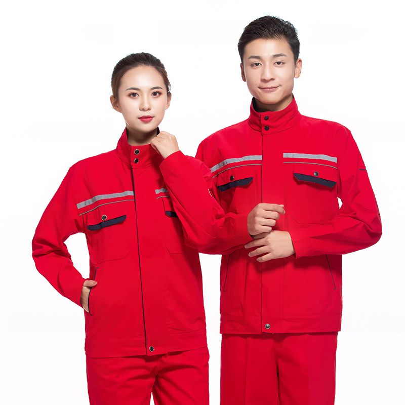 理念 秋冬全棉立领工作服