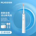 飞科（FLYCO）电动牙刷成人家用男女款充电式全自动声波 震动软毛牙刷情侣 FT7208 皓月白