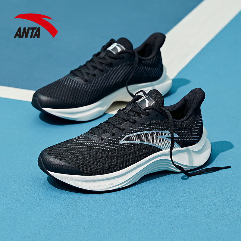 安踏跑步鞋男鞋2020秋季新款超轻透气减震网面运动休闲112035589参数