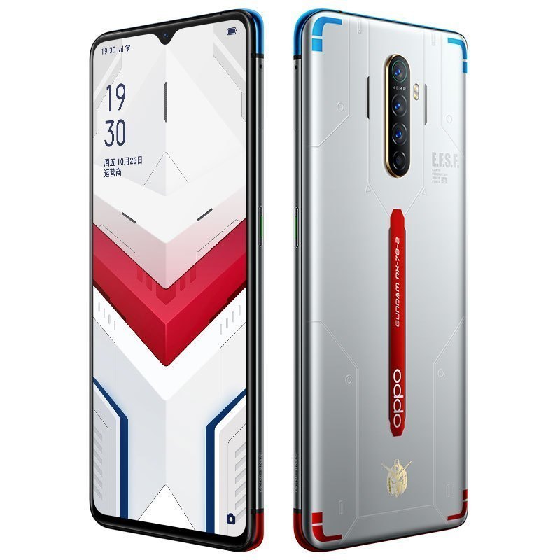 OPPO Reno Ace 高达定制版 8G+256G 全面屏游戏拍照手机65W超级闪充90Hz电竞屏高通骁龙855Plus全网通4G