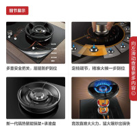 方太(FOTILE)燃气灶煤气炉嵌入式定时双眼家用厨房新品灶具5.0kw猛火一级能效