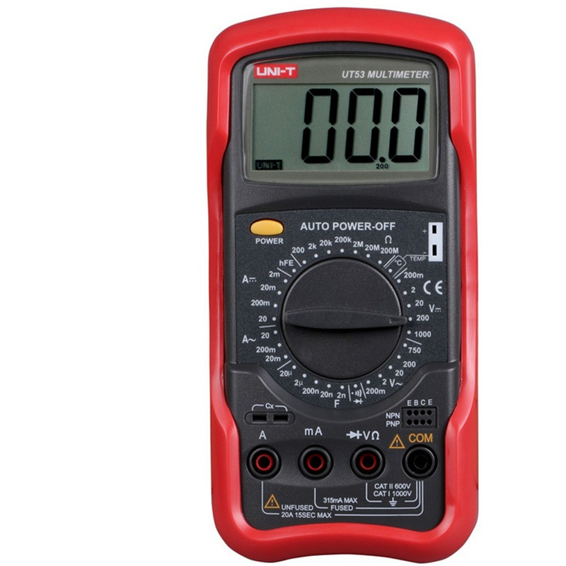 uni-t优利德ut890d 手动量程真有效值多功能数字万用表视频介绍_uni-t