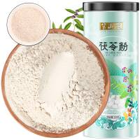 半山农 白茯苓粉 250克/瓶 细腻茯苓磨粉 大颗白茯苓块打粉花草茶叶泡水