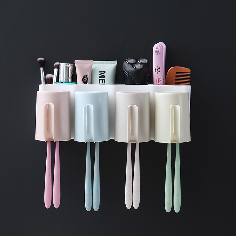 牙膏架牙刷置物架阿斯卡利ascari全自动挤牙膏器挤压器吸壁式卫生间