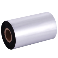 得力(deli)110mm*300m 热转印条码机标签机通用型树脂腊基混合基碳带 81552 黑色 单位:卷