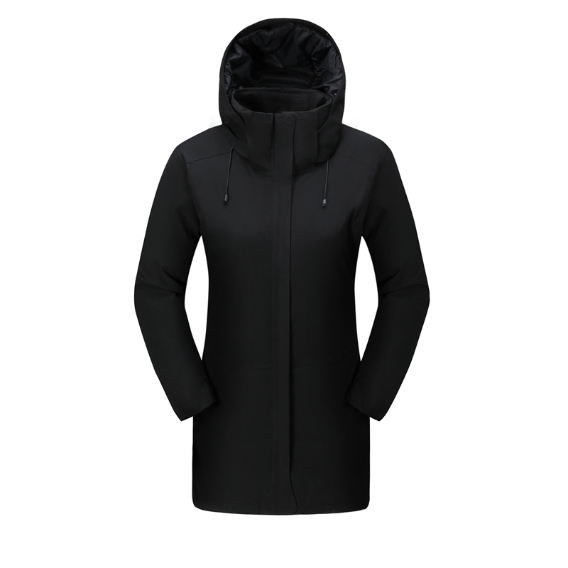 九州缘 JZY20M2003170YW 女式羽绒服95%白鹅绒 S-XXXL(计价单位:件)黑色