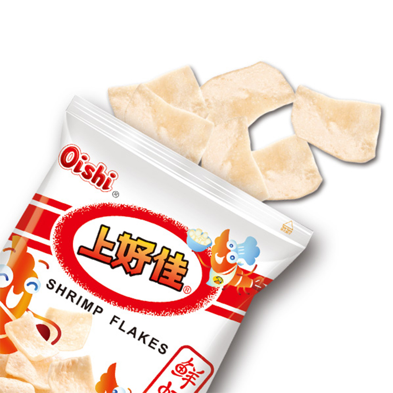 上好佳 鲜虾片 40g 膨化食品网红办公室休闲零食