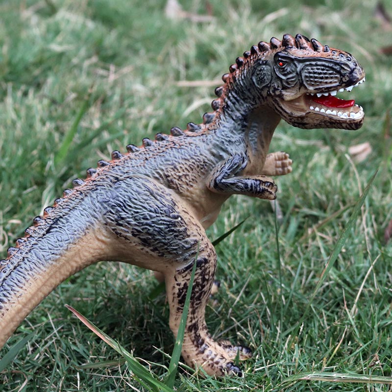 软胶恐龙模型侏罗纪鲨齿龙霸王龙三角龙迅猛龙仿真动物模型玩具