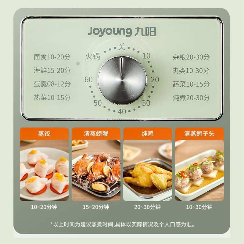 九阳(Joyoung)电蒸锅电煮锅电火锅多功能锅家用电锅蒸包子锅电热锅三层大容量多用途锅GZ105高清大图