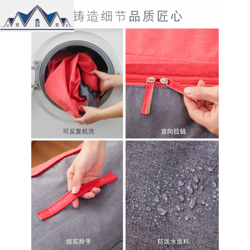 装被子子收纳袋牛津布防潮家用加厚衣服打包搬家袋超大容量整理袋 三维工匠收纳包高清大图