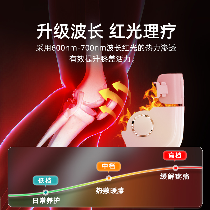 仁和膝盖按摩器腿部凉寒部痛通神器多功能揉捏家用护膝盖发热关节