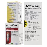 机器+50片试纸】罗氏血糖仪配试纸卓越精采血糖测试仪配 美国进口家用
