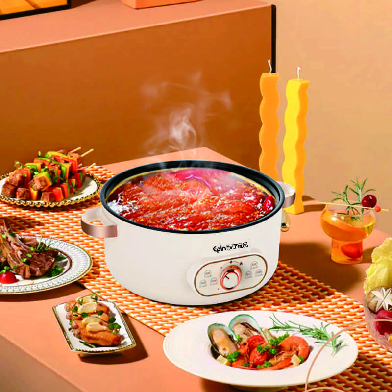 苏宁宜品5升电压力锅+5升电火锅套餐(SN团购)
