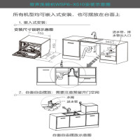 容声洗碗机WSP6-X510