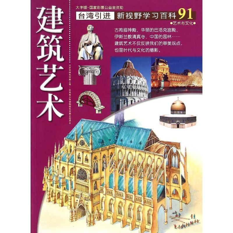 91:建筑艺术 陈健瑜 著 少儿 文轩网