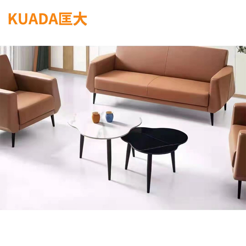 匡大 休闲办公家具茶几 沙发 休闲椅浅灰色 KDT352