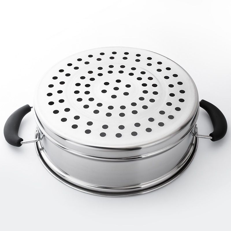 蒸格不锈钢圆形家用蒸饭格子电饭煲蒸层蒸锅加高配件电压力锅蒸笼