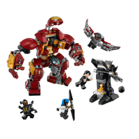 LEGO乐高 SuperHeroes超级英雄系列 76104 反浩克装甲 7-14岁 366粒拼插玩具
