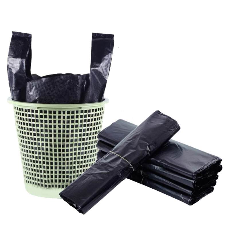 春昆阳岚 黑色背心垃圾袋 36*56cm 个高清大图