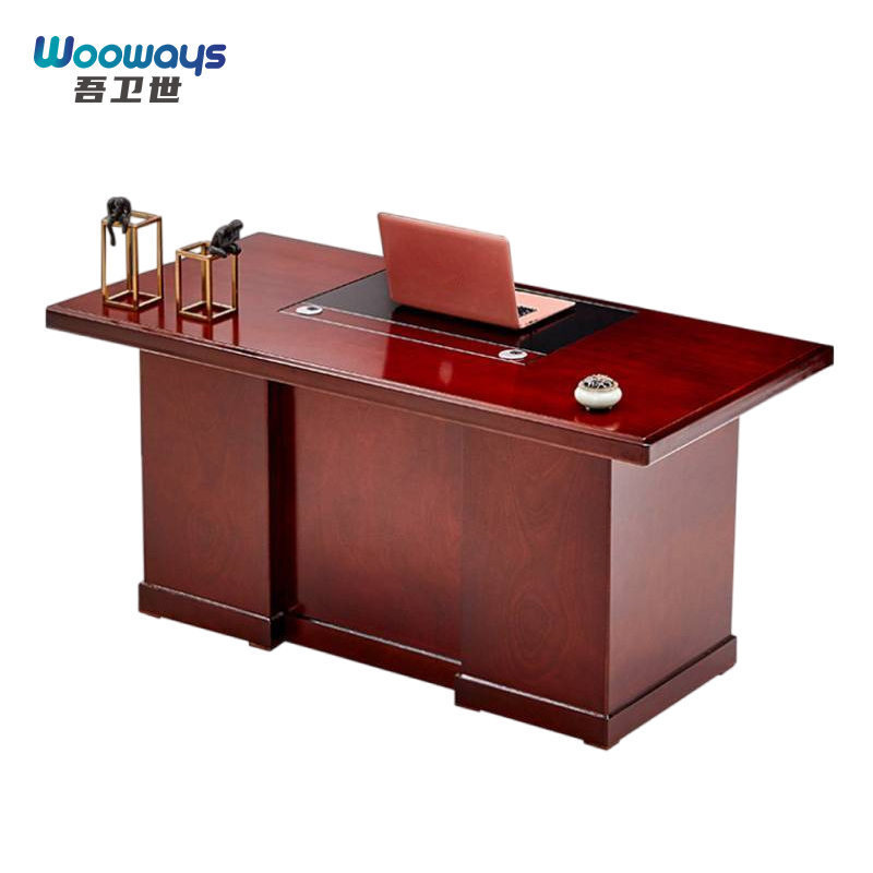 吾卫世 办公桌 160*80*76cm张高清大图