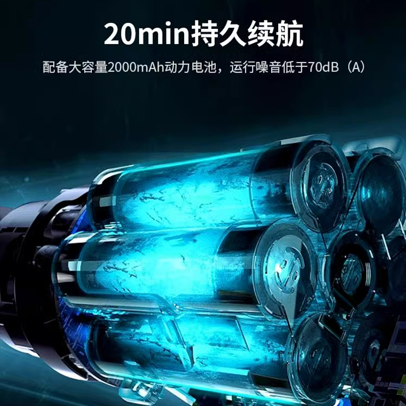 EraClean(世净)车载吸尘器XC01(紫钛银)