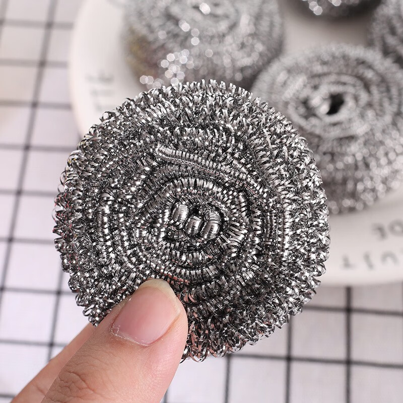 兰诗 不锈钢丝球15g*20个/包高清大图