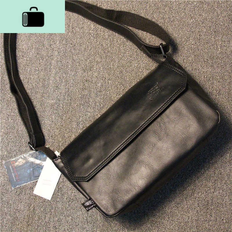 threebox男包包复古挂包潮斜跨背包女单肩包休闲软皮邮差包ipad包new