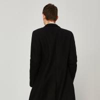 马克华菲男装秋冬款毛呢大衣男中长款保暖休闲时尚羊毛外套上衣