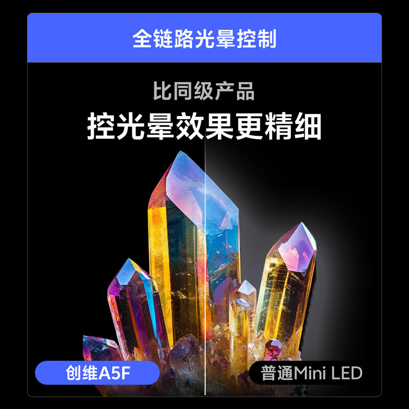 创维电视75A5F 75英寸超画质电视机 Mini LED 512分区 液晶智能平板4k超高清画质高清大图