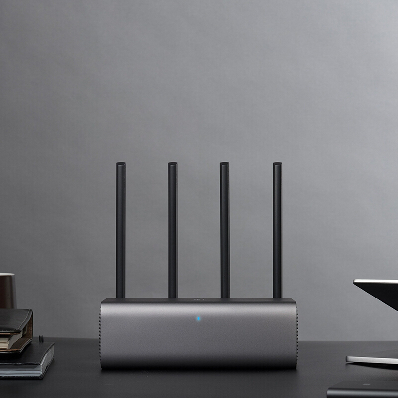 小米(MI)路由器pro R3P 2600Mbps wifi信号放大 双频路由 大户型穿墙王 深空灰 智能无线路由器