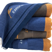 世纪金鹰新疆棉麦穗提花毛巾 125g*1 条