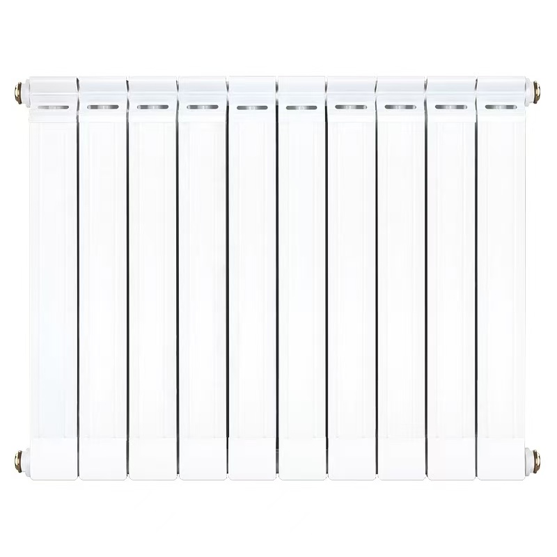 中锦科技 铜铝复合暖气片80*80型散热器中心距400mm 横式片高清大图