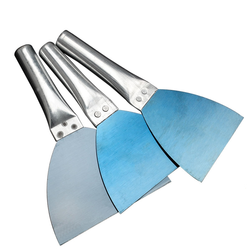 铁柄铁管油灰刀加厚烤蓝型油灰刀理线家铁把铲刀腻子刀铲墙刮刀批灰刀