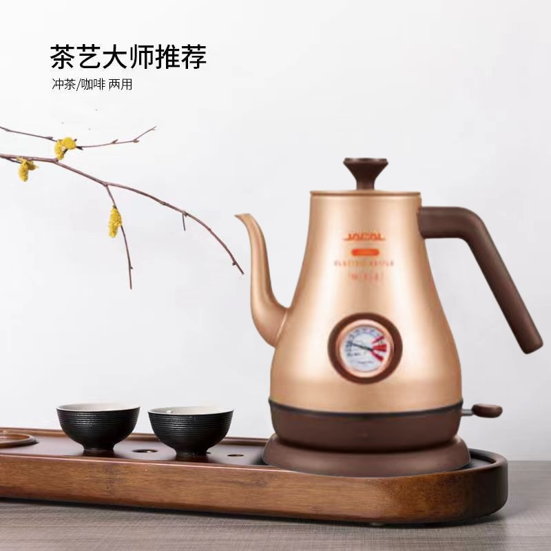 积高(JACAL)复古1L电茶水壶泡茶冲咖啡专用壶GL202