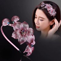 仿铜丝发箍手工发箍森系头饰仙女发卡百搭仿铜丝编织发箍头花发夹 韩粉