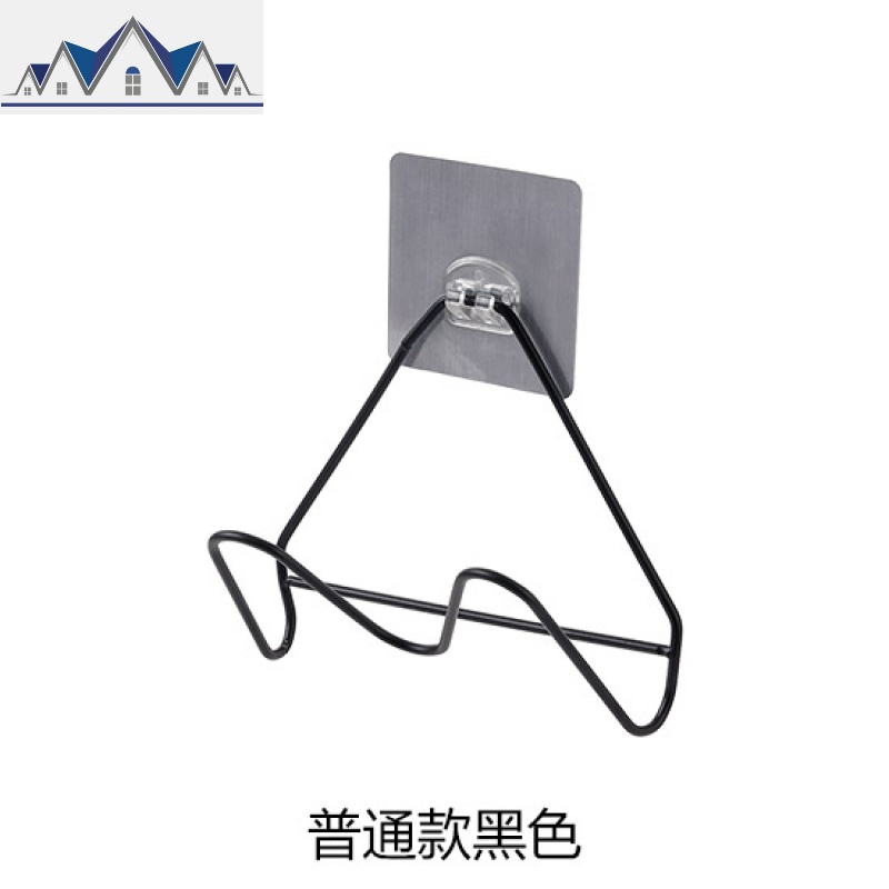 家用锅盖置物架 厨房多功能收纳砧板架沥水架菜板架 壁挂式锅盖架 三维工匠高清大图