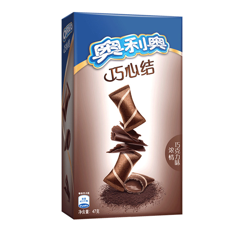 奥利奥oreo巧心结饼干47g2包组合巧克力草莓参数