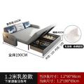 折叠沙发床两用实木客厅小户型多功能沙发床储物可折叠1.5米双人_13_486 1.2米3公分乳胶款+实木抽屉储物 1.8米-2米