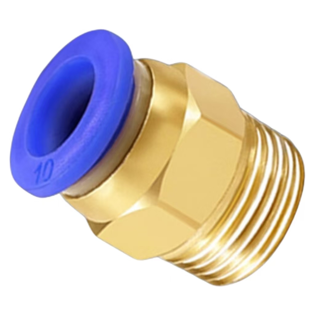 中锦科技 PC气管快速接头 接管口径16mm 螺纹3/4[6分] 个高清大图