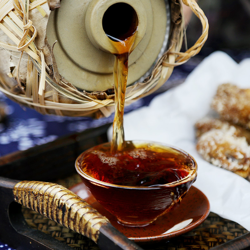 七斤嫂十六年年香雪酒1l装竹编糯米酒