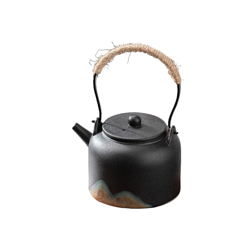 苏氏陶瓷(SUSHI CERAMICS) J0486 远山提梁壶 350ml (单位:盒)