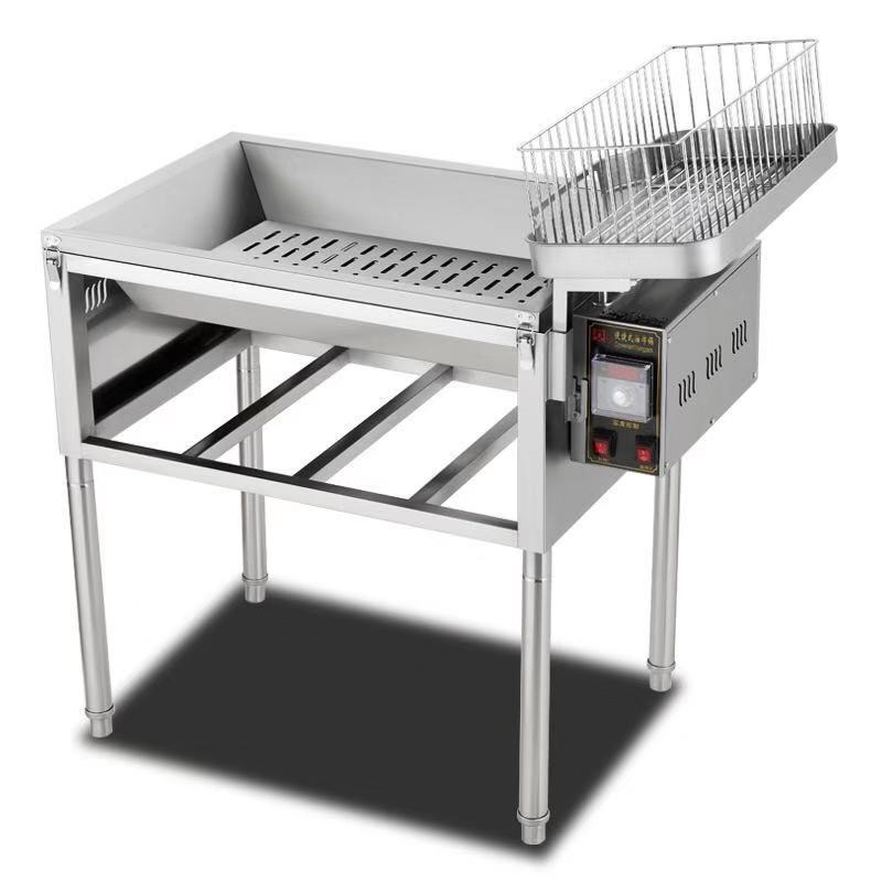 全自动炸油条机商用单缸大容量古达电炸锅燃气油炸炸炉