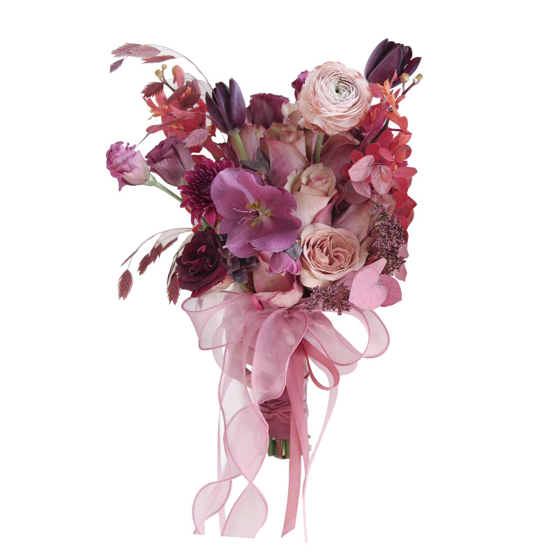 贝壳咖鱼尾纱 10码/卷 鱼尾纹丝带花束包装丝带鱼尾纱丝带花材包装