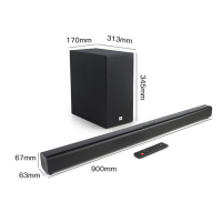 JBL Cinema SB160音响 音箱 家庭影院 电视音响 蓝牙音响 条形音响 回音壁 soundbar 无线低音炮