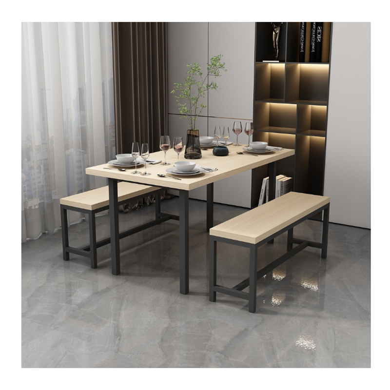 鑫龙悦餐桌一桌两凳 套高清大图