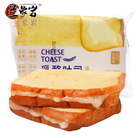 兰象岩乳酪吐司面包1000g全麦早餐半切片夹心三明治乳酪蛋糕面包点零食品