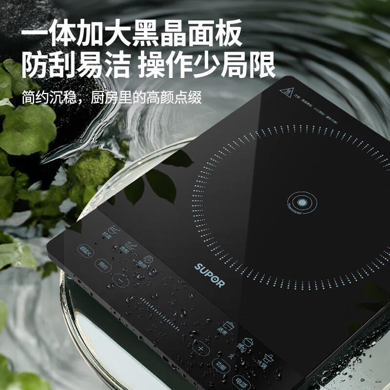 苏泊尔(SUPOR)超猛火家用电磁炉电陶炉新型电磁灶爆炒大面板大功率电池炉电炉炒菜超薄火锅炉C22-IA826D C22高清大图