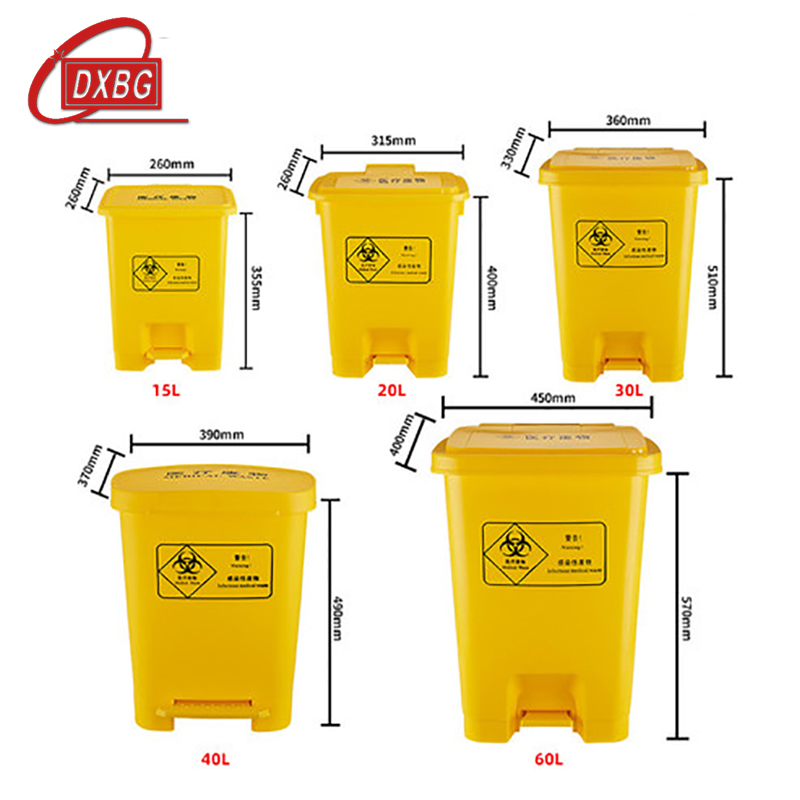 DXBG废弃物垃圾脚踏垃圾桶高清大图