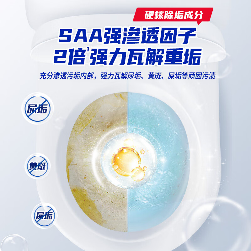 水卫仕家居除菌清洁2件套装W26(强效洁厕净1瓶 地板清洁剂1瓶)高清大图